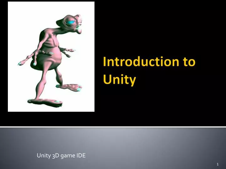 unity 3d game ide