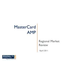 MasterCard AMP
