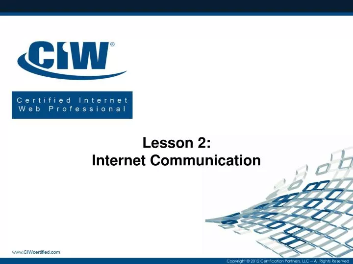 lesson 2 internet communication