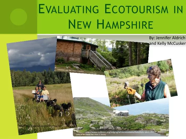 evaluating ecotourism in new hampshire