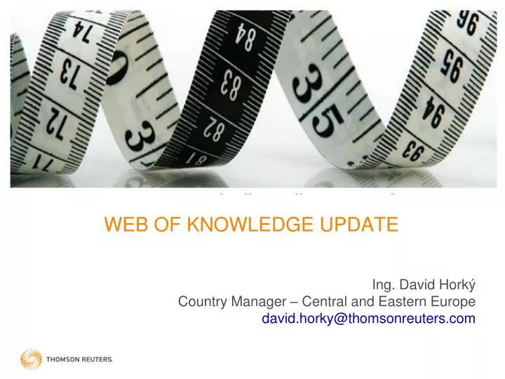 web of knowledge update