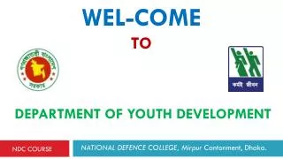 WEL-COME TO Department of Youth Development