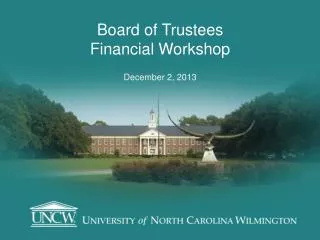 Board of Trustees Financial Workshop