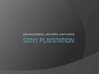 Sony Playstation