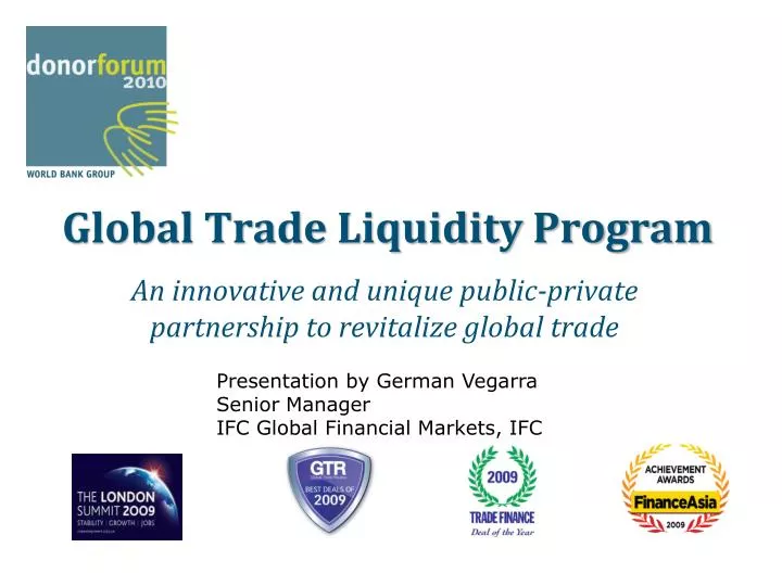 global trade liquidity program