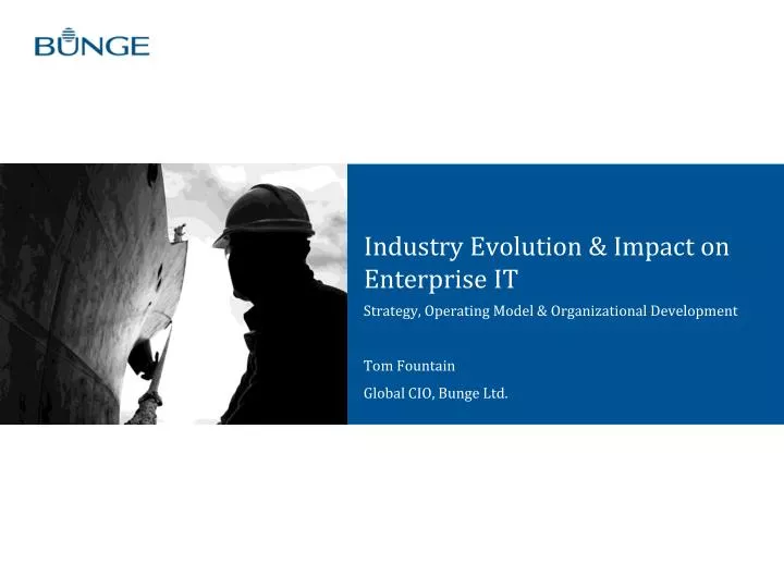 industry evolution impact on enterprise it