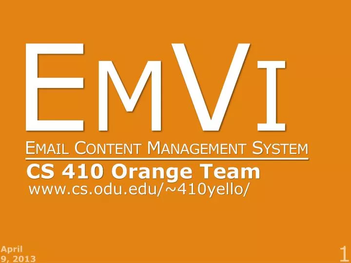 emvi email content management system