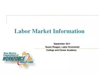 Labor Market Information