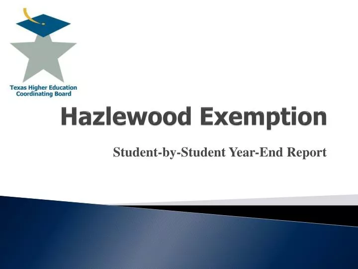 hazlewood exemption