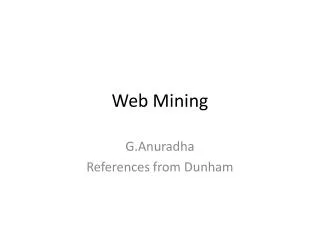 Web Mining