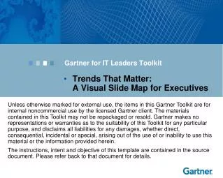 Gartner for IT Leaders Toolkit