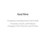 Goal Nine - slide 1