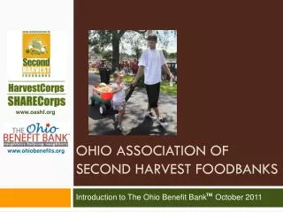 Ohio Association of second harvest Foodbanks