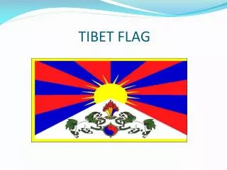TIBET FLAG