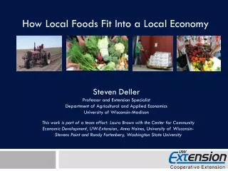 How Local Foods Fit Into a Local Economy