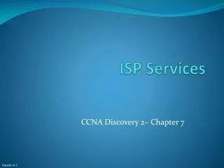 ISP Services