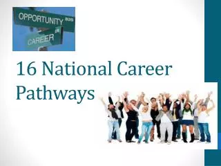 16 National Career Pathways