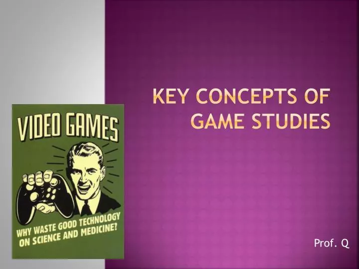 key concepts of game studies