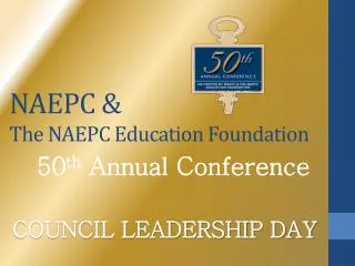 NAEPC &amp; The NAEPC Education Foundation