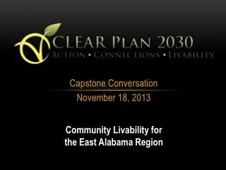 Capstone Conversation November 18, 2013