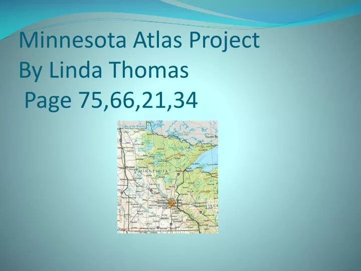 minnesota atlas project by linda thomas page 75 66 21 34