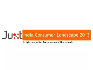 india consumer landscape 2013