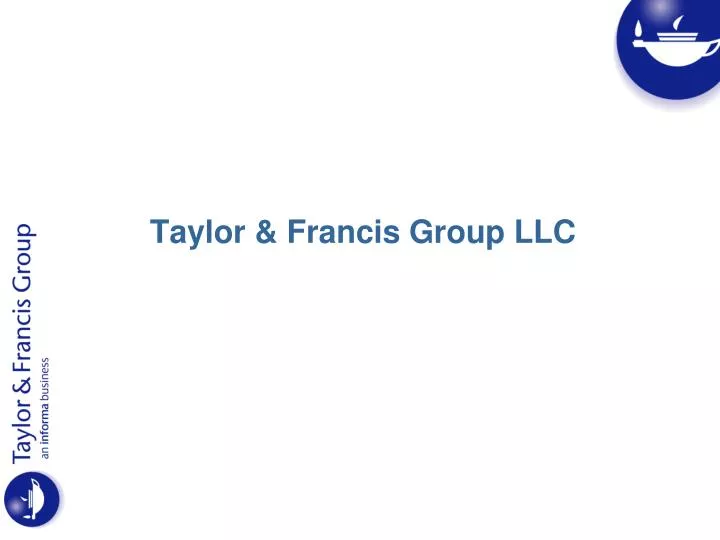 taylor francis group llc
