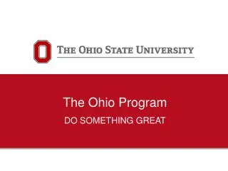 The Ohio Program