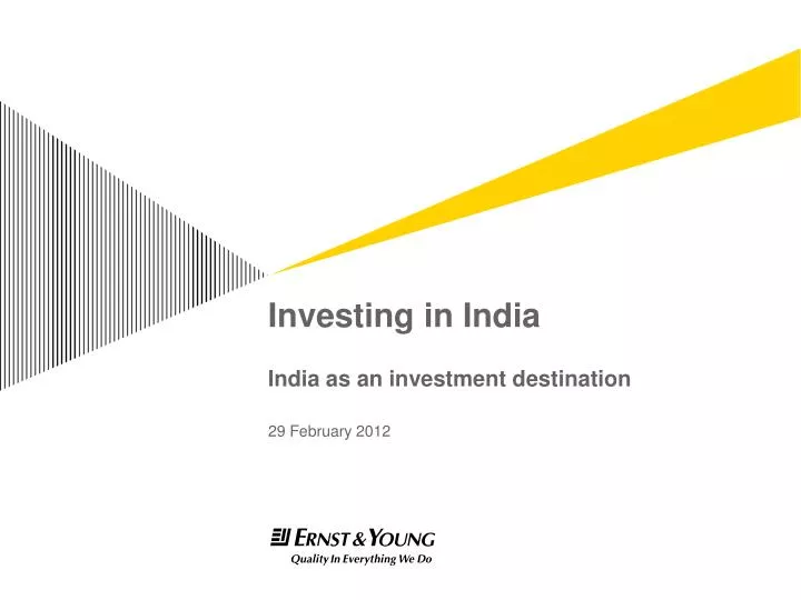 investing in india india as an investment destination