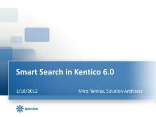 Smart Search in Kentico 6.0