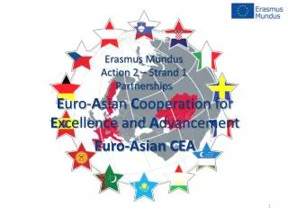 Erasmus Mundus Action 2 – Strand 1 Partnerships