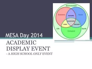 MESA Day 2014