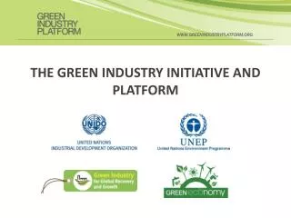 www.greenindustryplatform.org
