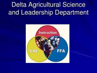 Delta Agricultural Science and Leadership Department