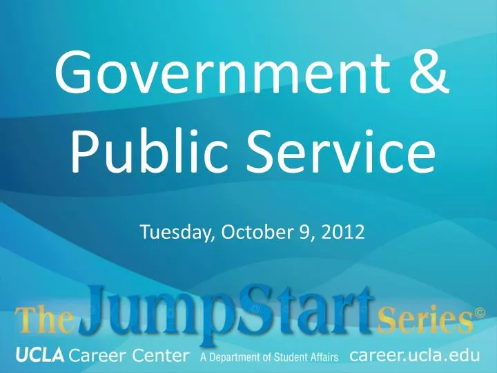 government public service