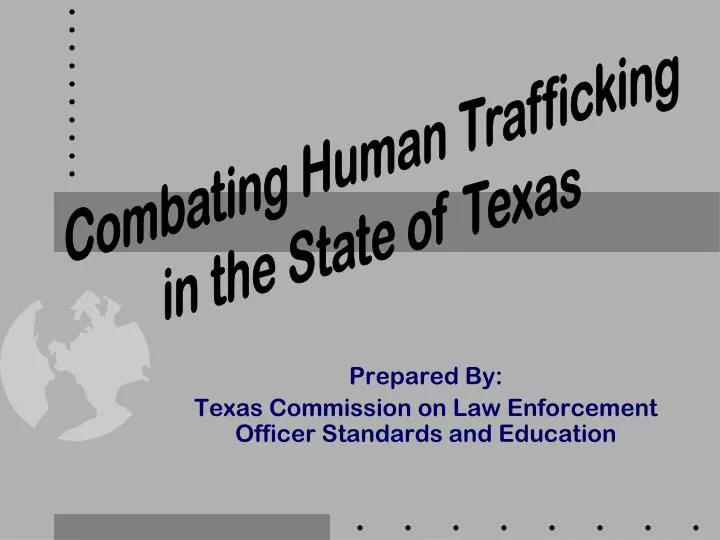 prepared by texas commission on law enforcement officer standards and education