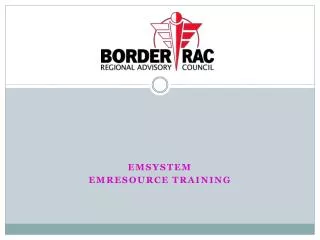 EMSystem EMResource Training