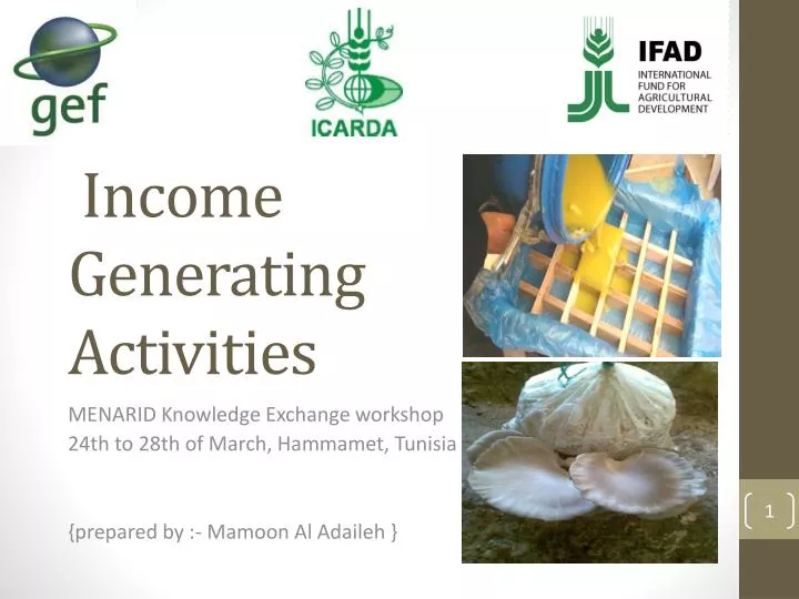 income generating activities