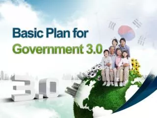 Basic Plan for Government 3.0