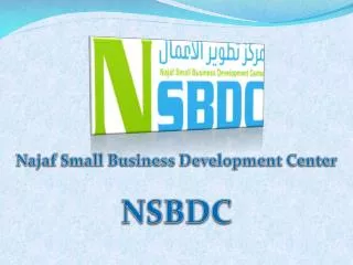 Najaf Small Business Development Center NSBDC