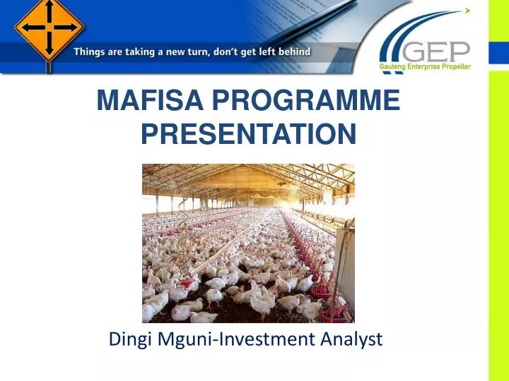 mafisa programme presentation