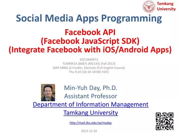 social media apps programming