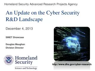 Homeland Security Advanced Research Projects Agency