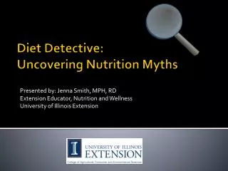 Diet Detective: Uncovering Nutrition Myths