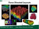 Force Directed Layouts - slide 1