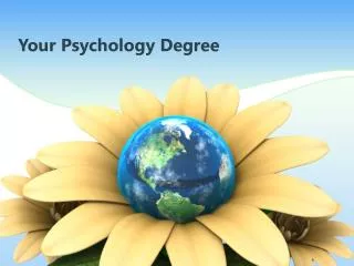 Your Psychology Degree