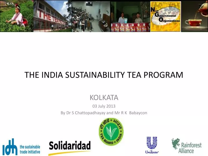 the india sustainability tea program