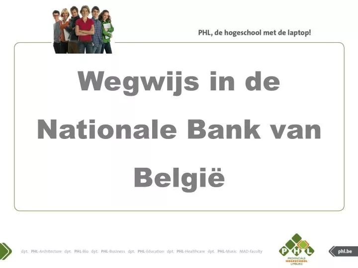 wegwijs in de nationale bank van belgi