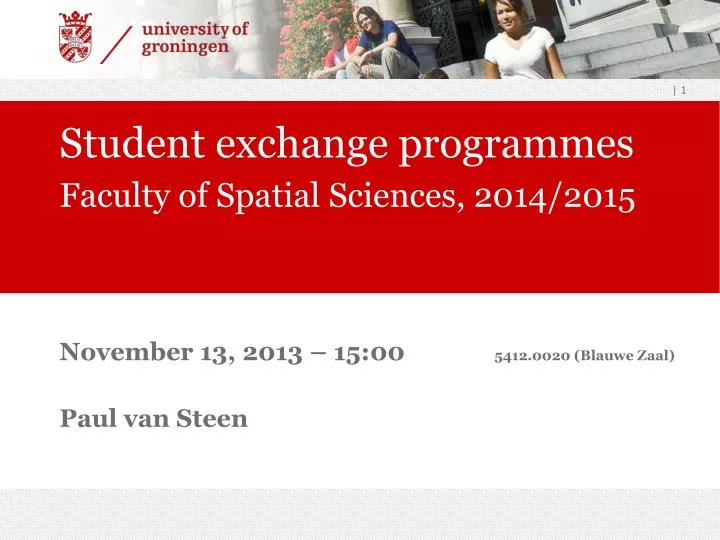 student exchange programmes