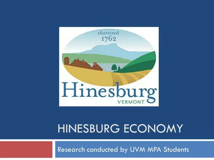 hinesburg economy